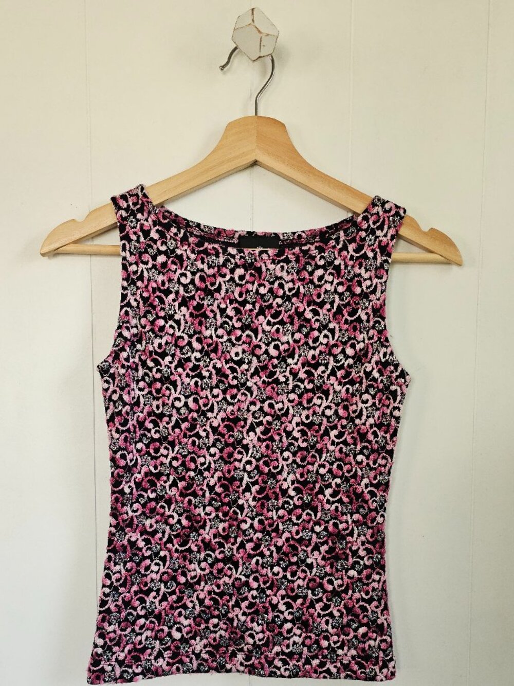 VINTAGE Anxiety Cafe Embroidered Top